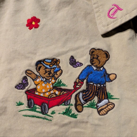 Adorable Teddy Fresh Dress (with pockets!) - Picture 1 of 7
